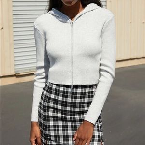 Brandy gray Arden hoodie